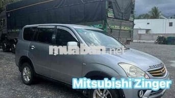 Mitsubishi Zinger 2009 Số sàn Bạc 7 chỗ
