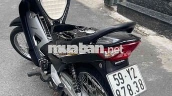 Honda Wave Alpha 100 2016 Đen Bstp 9chủ Zin Đẹp