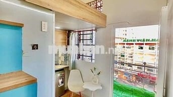 Trọ gác ban công - Mặt tiền Nguyễn Trãi Q5 