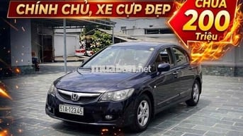 🔴 Honda Civic 1.8MT 2010 Số sàn Đen