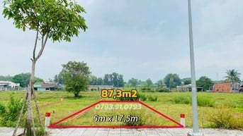 ĐẤT FULL THỔ CƯ–TÂN PHÚ TRUNG, CỦ CHI *87m² - Sổ riêng, pháp lý chuẩn