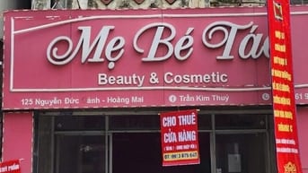 Cho thuê mặt bằng kinh doanh mặt phố đông người