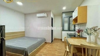 STUDIO FULL NỘI THẤT – CỬA SỔ GIẾNG TRỜI – PHÒNG MỚI ĐẸP
