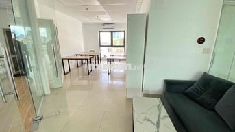 Văn phòng Nguyễn Cư Trinh Q1, 35m2, full nội thất, miễn phí làm 24/7