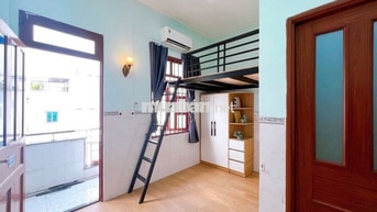 Ngay Võ Thị Thừa 18m2 gác+ ban công+ cửa số lớn thoáng mát
