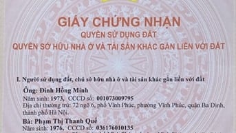  CHÍNH CHỦ CẦN BÁN ĐẤT DỊCH VỤ KHU A – AN THỌ, HOÀI ĐỨC, HÀ NỘI 🔥