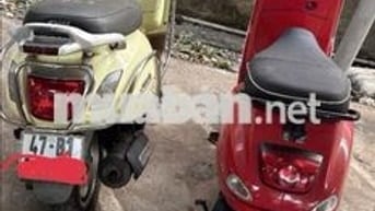 Piaggio Vespa màu Vàng, Đỏ