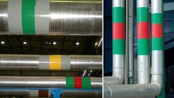 Chuyên cung cấp và thi công nhãn đường ống