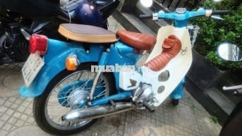 Honda Cub 81 Xanh, Trắng Xăng E10