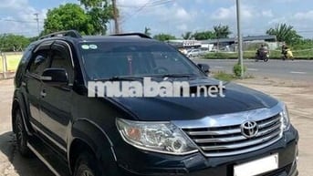 Toyota Fortuner 2016 2.4G Dầu Số sàn Đen