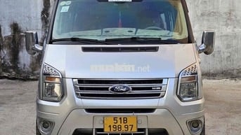 Ford Transit Mid 2016 Số sàn 16 chỗ Bạc