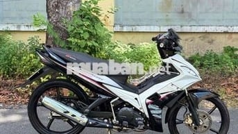 Yamaha 135 2013 1 càng Trắng đen xuống áo 2010