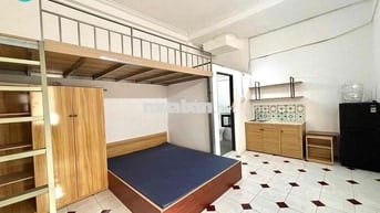 🔥PHÒNG GÁC 35M2 ĐẦY ĐỦ NỘI THẤT GIÁ RẺ GẦN CÔNG VIÊN LÊ THỊ RIÊNG