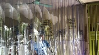 Rèm nhựa PVC màu xanh trong có gì đặc biệt