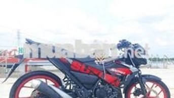 Suzuki Satria F150 2020 Đen, Đỏ Indonesia