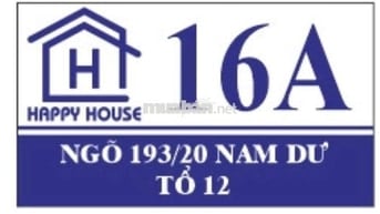Chp thuê nhà tại 193 Nam Dư, Phường Vĩnh Hưng mới