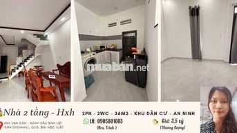 CHỈ 3,5 TỶ - NHÀ MỚI 2 TẦNG – HẺM Ô TÔ RỘNG - NGAY CẦU BÌNH LỢI

