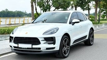 BÁN XE PORSCHE MACAN SẢN XUẤT 2021, MÀU TRẮNG + NỘI THẤT ĐỎ