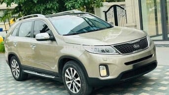 Kia Sorento 2015 2.4L Vàng cát 12 vạn km