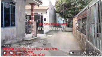 Chính chủ Cho Thuê Nhà nguyên căn 82m2-Tỉnh Lộ 43-Bình Chiểu Thủ Đức