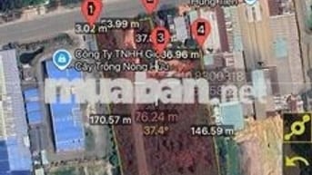 1.4HA ĐẤT MẶT TIỀN ĐƯỜNG VÀO KCN LONG ĐỨC - QH THỔ CƯ !