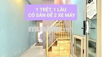 NHÀ NHỎ XINH BÙI HỮU NGHĨA, 2 TẦNG, VÀI RA HXH THÔNG,