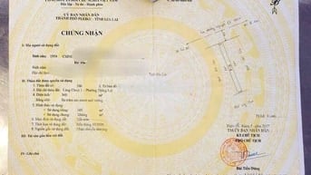 Bán đất mặt tiền Nguyễn chí thanh pleiku gia lai