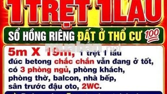 BÁN NHÀ P.AN BÌNH, 1TRỆT 1LẦU SỔ HỒNG THỔ CƯ 💯 ĐƯỜNG RỘNG 5m GẦN KCN1