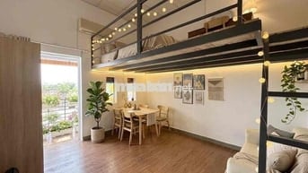 Mới 100% Tách Bếp Gác Cao Không Đụng Đầu FullNT View Sông SG, Lanmark