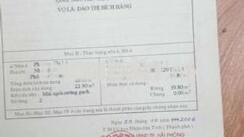 Bán nhà mặt 4 tầng mặt trận phố Cao Thắng
