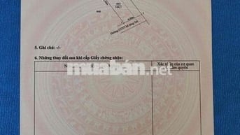 chính chủ cần bán lô đất thổ cư thuộc Hoà Phú Châu Thành