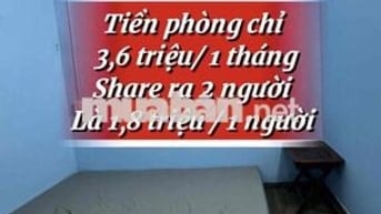 Tìm 1 Nam Ở Ghép Q.10-phòng Sạch Đẹp Bắc Hải,full nội thất, chỉ 1tr8