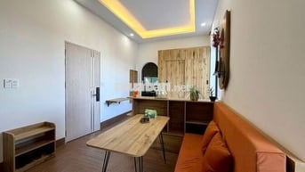 CHO THUÊ CĂN HỘ STUDIO CÓ BAN CÔNG VIEW ĐẸP FULL NỘI THẤT