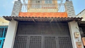 4x16, nhà có 2 lầu đúc, hẻm thông đường 16, Gò Xoài vào