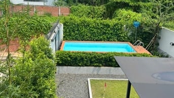 🏡 CHO THUÊ VILLA SÂN VƯỜN HỒ BƠI - THẠNH MỸ LỢI Quận 2