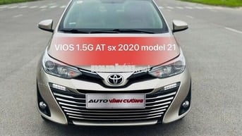 Toyota Vios 1.5G AT 2020 Vàng cát