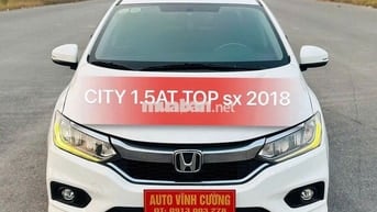 Honda City 1.5AT TOP 2018 Trắng Tự động