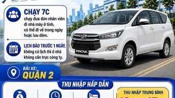 TUYỂN DỤNG TÀI XẾ PHỤC VỤ NGƯỜI NƯỚC NGOÀI