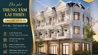 Bán Nhà phố MT đường lớn, 5x23,5m2, TT theo tiến độ, gía chỉ từ 6,2 tỷ
