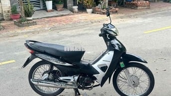 Wave 50cc 2021 Đen Bạc bs 72 zin