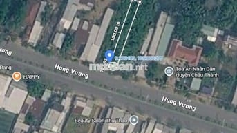 ĐẤT VÀNG MẶT TIỀN HÙNG VƯƠNG – TT. NGÃ SÁU – CẬN KỀ SIÊU DỰ ÁN MEKONG