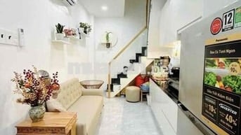 NHÀ NGUYỄN THƯỢNG HIỀN P5 BÌNH THẠNH 3 TẦNG 3WC HẺM 3M 2.55 TỶ TL
