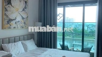 Cho thuê studio Delasol có ban công 13tr bao PQL full nội thất
