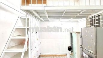 Phòng có gác 2 chỗ ngủ tách bếp Nguyễn Văn Đậu free 3xe