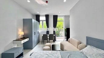 Studio 35m2 Ban công-Nội thất cao cấp-Sát đh Văn Lang chỉ 6 triệu