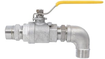 ⚙️ Van Bi Inox 3/4" VHC 02Y – Chiết Rót Hóa Chất Nhanh Gọn, An Toàn