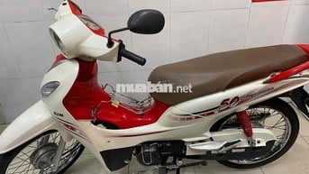 SYM Angela 50cc 2016 Trắng Đỏ