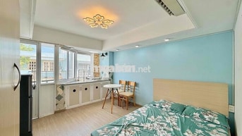 PHÒNG STUDIO BAN CÔNG FULL NỘI THẤT - NGAY PHAN XÍCH LONG