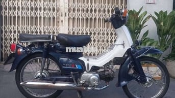 Honda Super Cub 81 50cc Xanh trắng