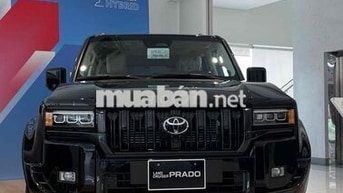 Toyota Land Cruiser Prado Hybrid màu Đen